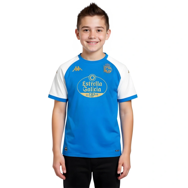 Camiseta Kappa Deportivo La Coruña Training 2025-2026 Niño