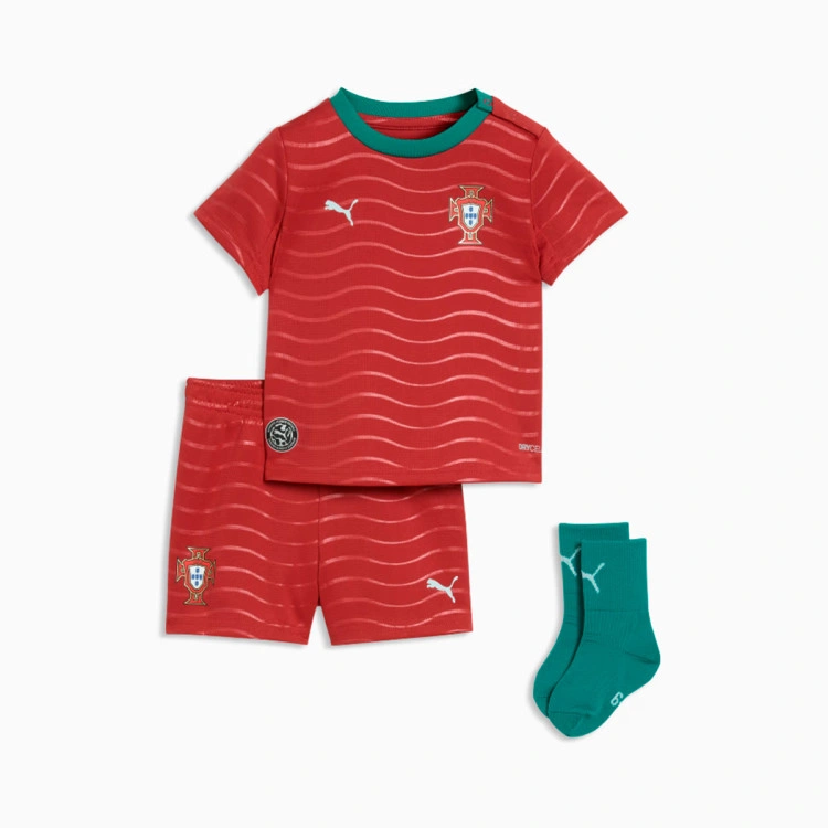 Conjunto Puma Portugal Primera Equipación Mundial 2026 Bebé