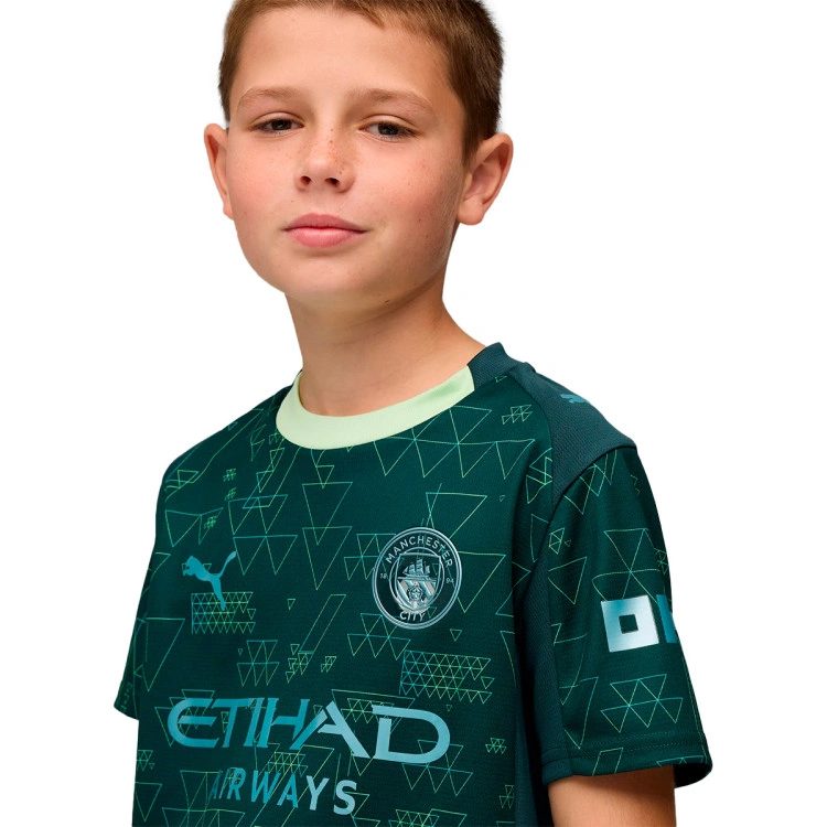 Camiseta Puma Manchester City Cuarta Equipación 2025-2026 Niño