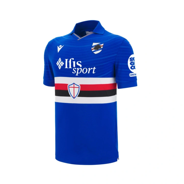 Camiseta Macron Uc Sampdoria Primera Equipación 2025-2026