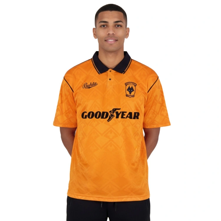 Camiseta Score Draw Wolverhampton Wanderers 1992 Bukta