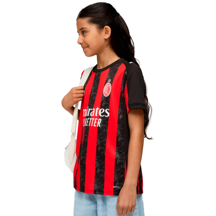 Camiseta Puma AC Milan Primera Equipación 2025-2026 Niño