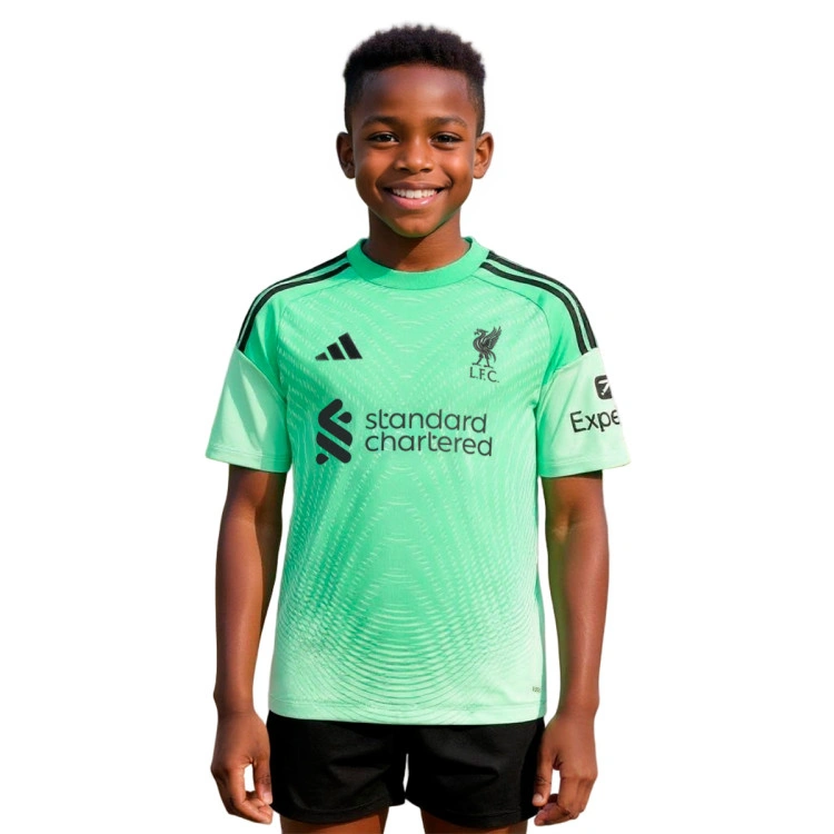 Camiseta adidas Liverpool Fc Primera Equipación Portero 2025-2026 Niño
