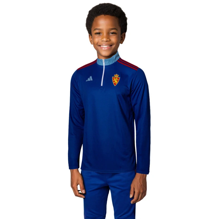 Sudadera adidas Real Zaragoza Prematch 2024-2025 Niño