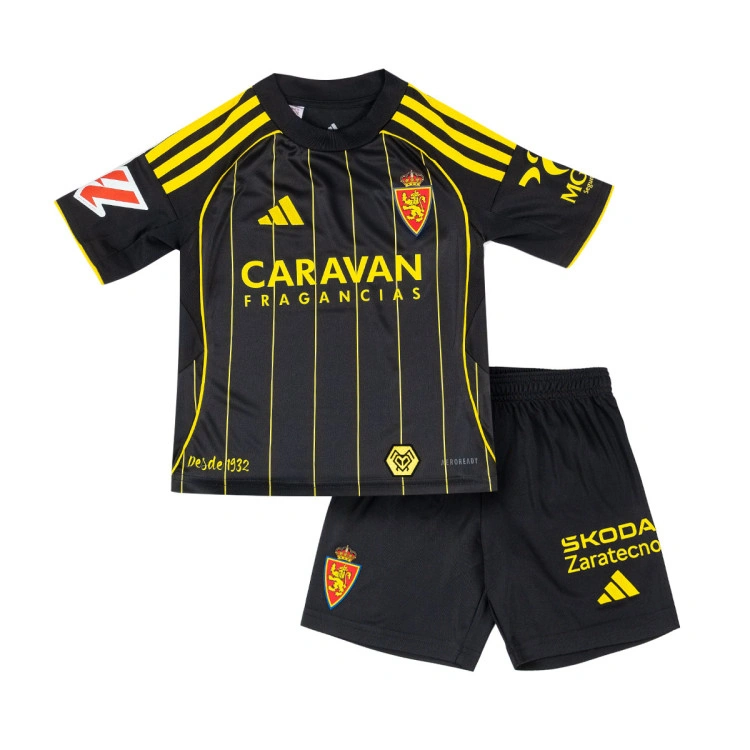 Conjunto adidas Real Zaragoza Segunda Equipación 2025-2026 Niño