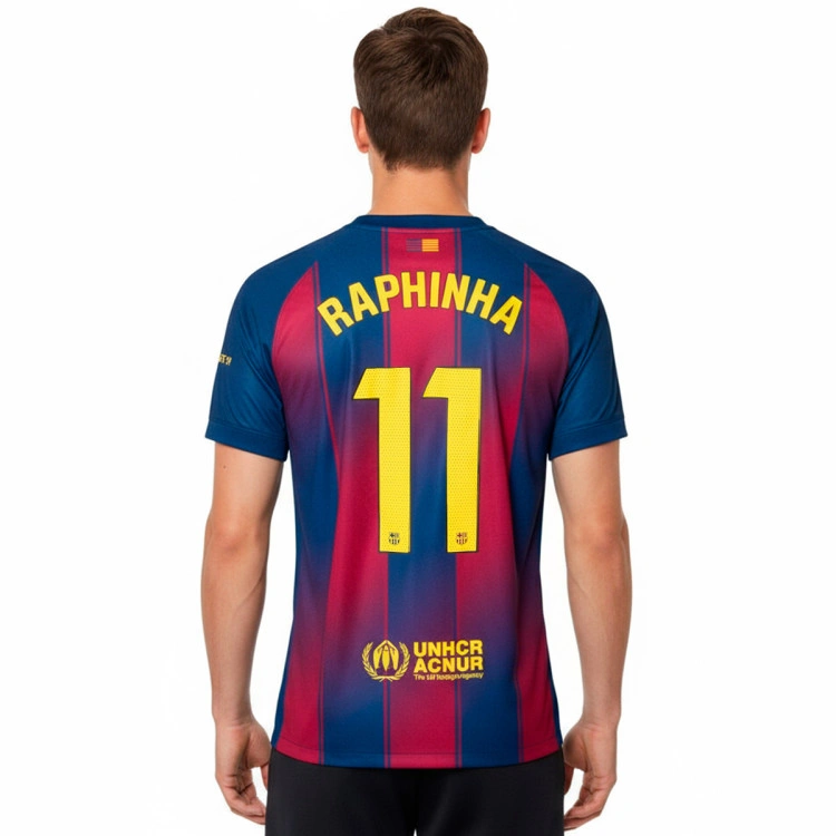 Camiseta Nike Raphinha FC Barcelona Primera Equipación 2025-2026