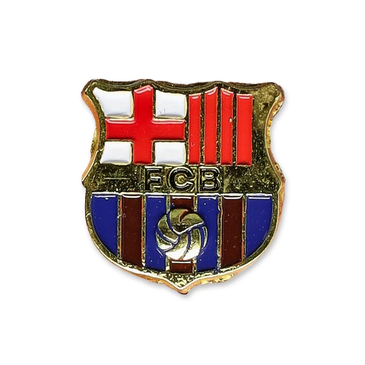 Pin dorado Fcb