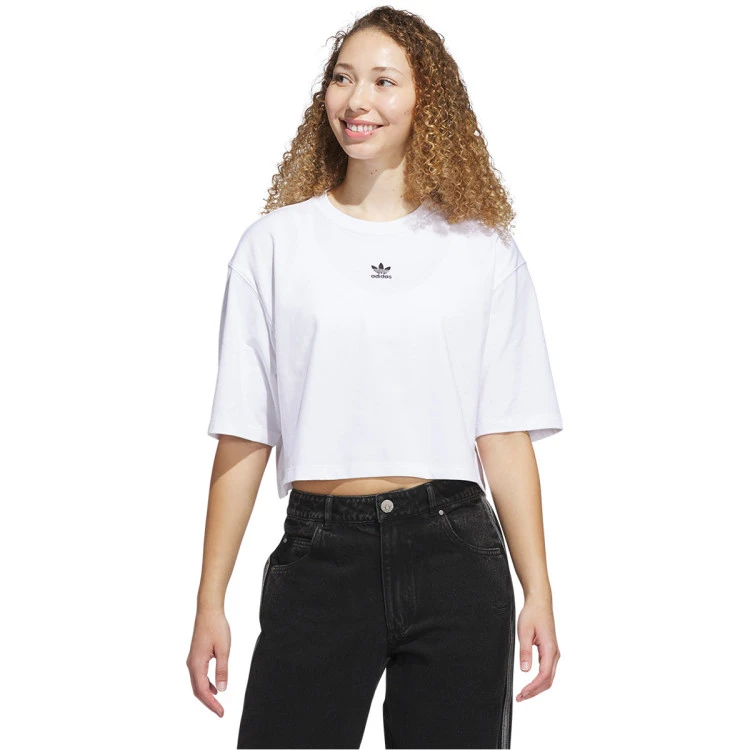 Camiseta adidas Ess Crop Mujer