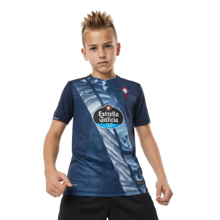 Camiseta Hummel Celta De Vigo Segunda Equipación 2025-2026 Niño
