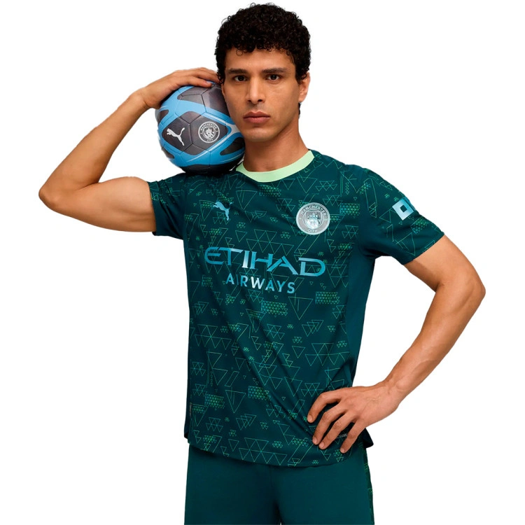 Camiseta Puma Authentic Manchester City Cuarta Equipación 2025-2026