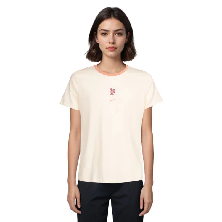 Camiseta Nike Francia Fanswear Eurocopa Femenina 2025 Mujer