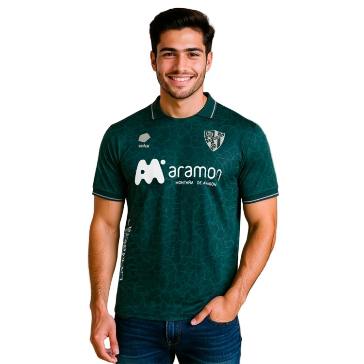 Camiseta Soka Sociedad Deportiva Huesca Tercera Equipación 2025-2026