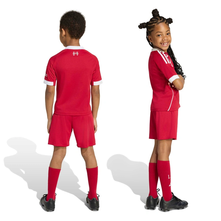 Conjunto adidas Liverpool Fc Primera Equipación 2025-2026 Niño