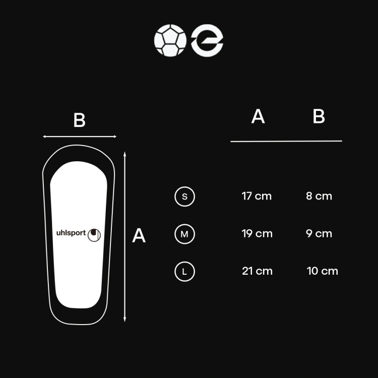 Espinillera Uhlsport Cybershield