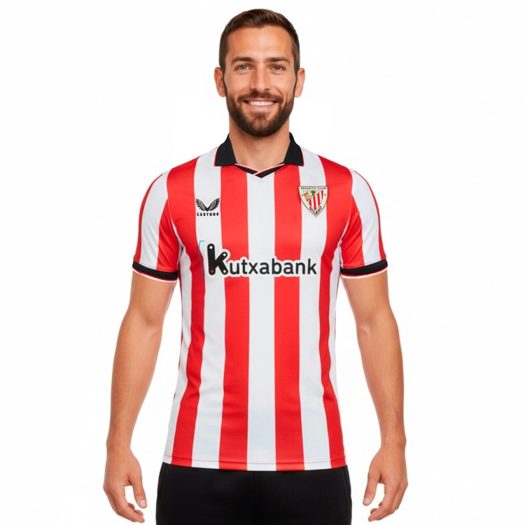 Camiseta Castore Authentic Athletic Club Bilbao Primera Equipación 2025-2026