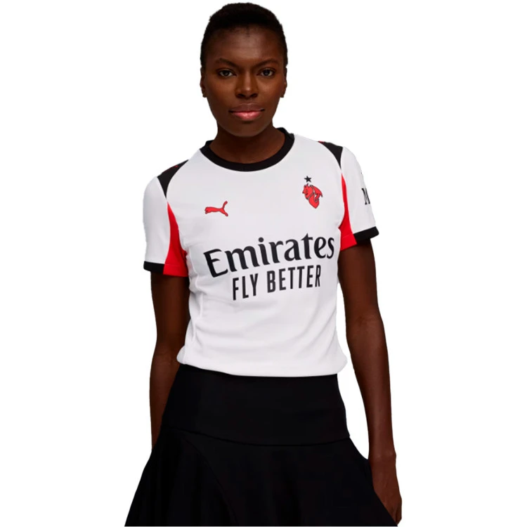 Camiseta Puma Ac Milan Segunda Equipación 2025-2026 Mujer