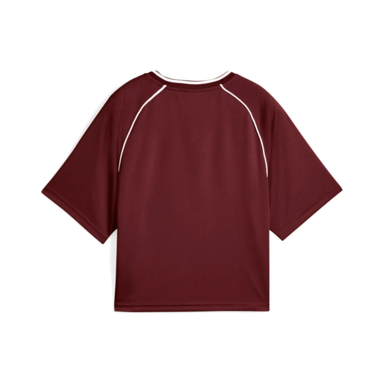Camiseta Puma Essentials Relaxed Cropped Football Jersey Mujer
