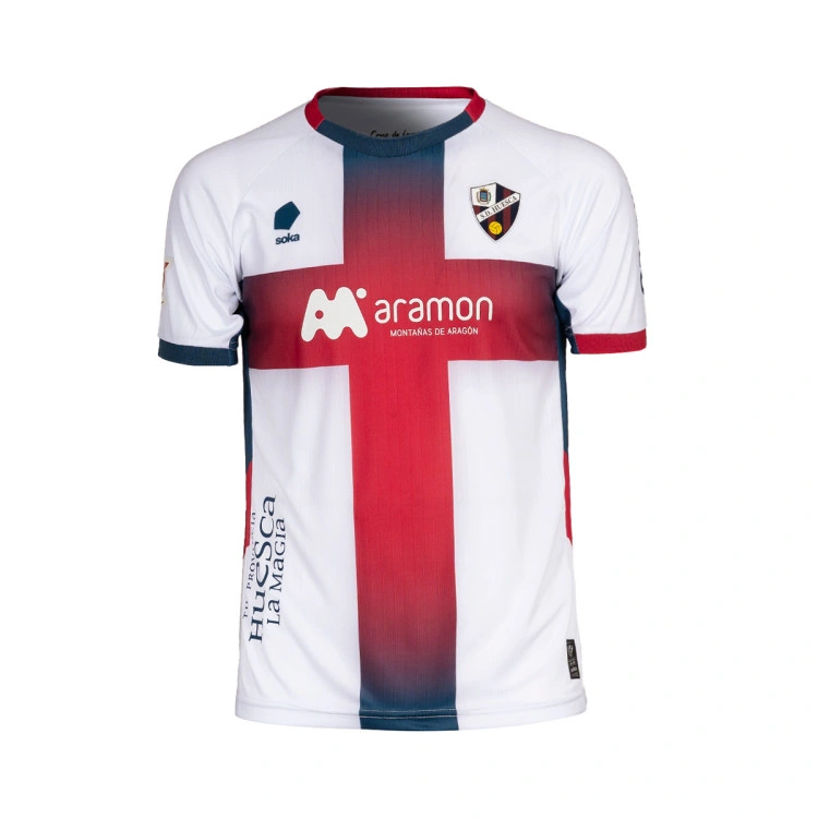 Camiseta Soka Sociedad Deportiva Huesca Segunda Equipación 2025-2026 Niño