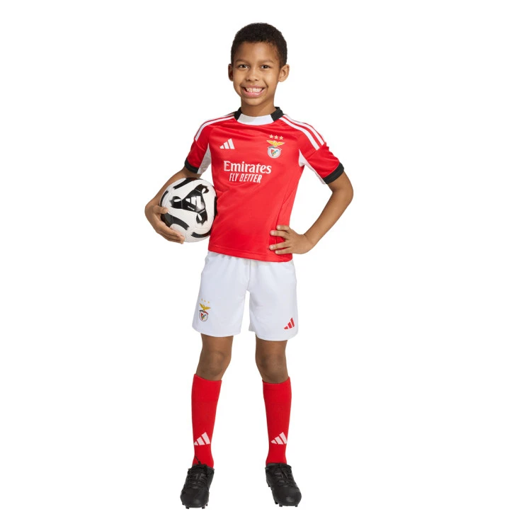 Conjunto adidas SLB Benfica Primera Equipación 2025-2026 Niño