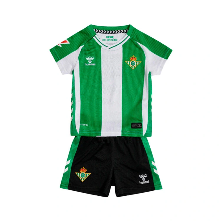 Conjunto Hummel Real Betis Primera Equipación 2025-2026 Niño