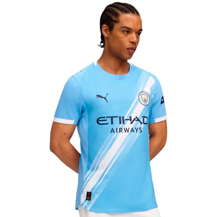 Camiseta Puma Authentic Manchester City Primera Equipación 2025-2026