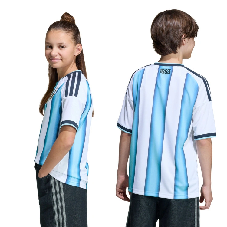 Camiseta adidas Argentina Primera Equipación Mundial 2026 Niño