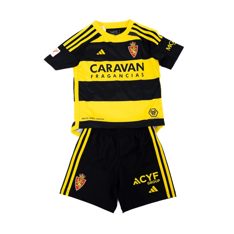 Conjunto adidas Real Zaragoza Segunda Equipación Kit 2023-2024 Niño