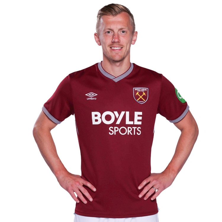 Camiseta Umbro West Ham Primera Equipación 2025-2026
