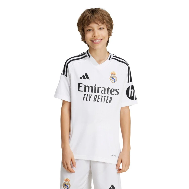 Camiseta adidas Real Madrid Primera Equipación 2024-2025 Niño