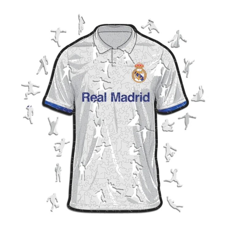 Real Madrid Cf Jersey Puzzle Madera (150 Piezas)