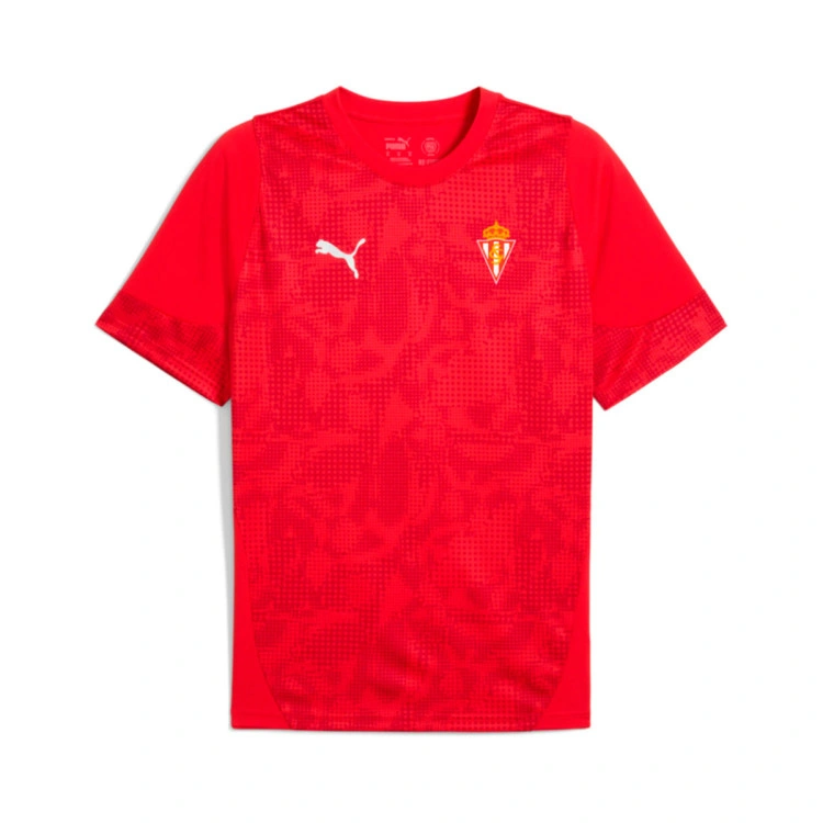 Camiseta Puma Sporting Gijon Training 2025-2026 Niño