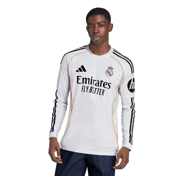 Camiseta adidas Real Madrid Primera Equipación M/L 2025-2026