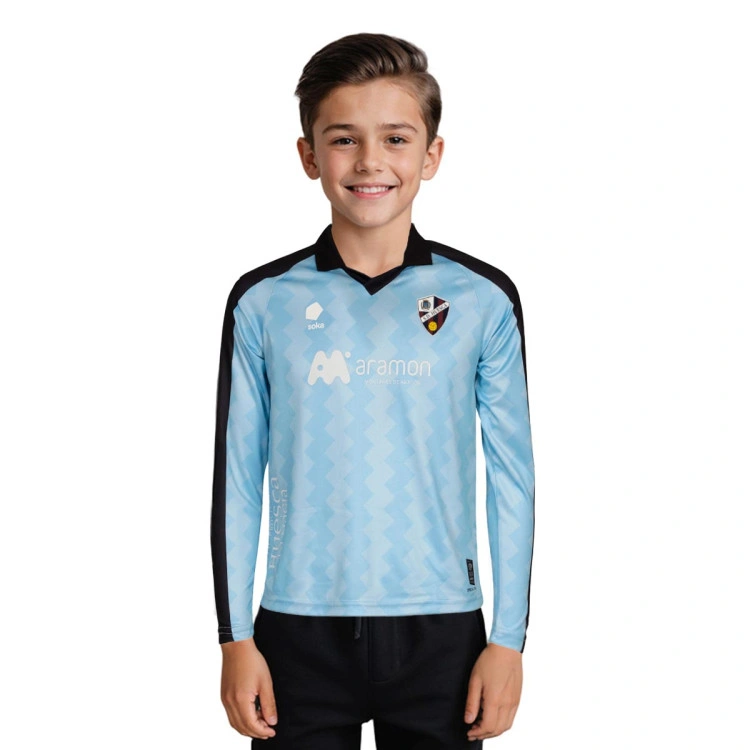 Camiseta Soka Sociedad Deportiva Huesca Primera Equipación Portero 2025-2026 Niño