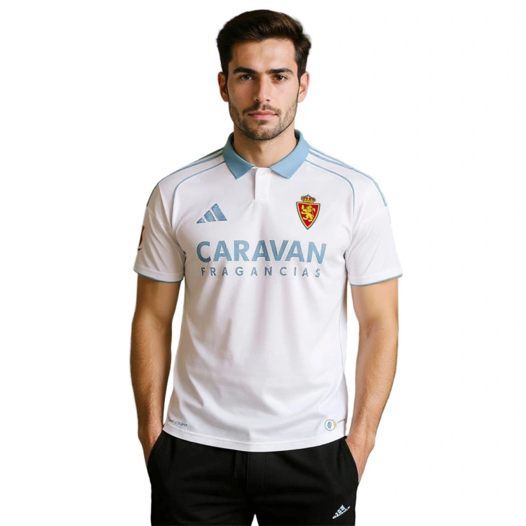 Camiseta adidas Real Zaragoza Primera Equipación 2025-2026