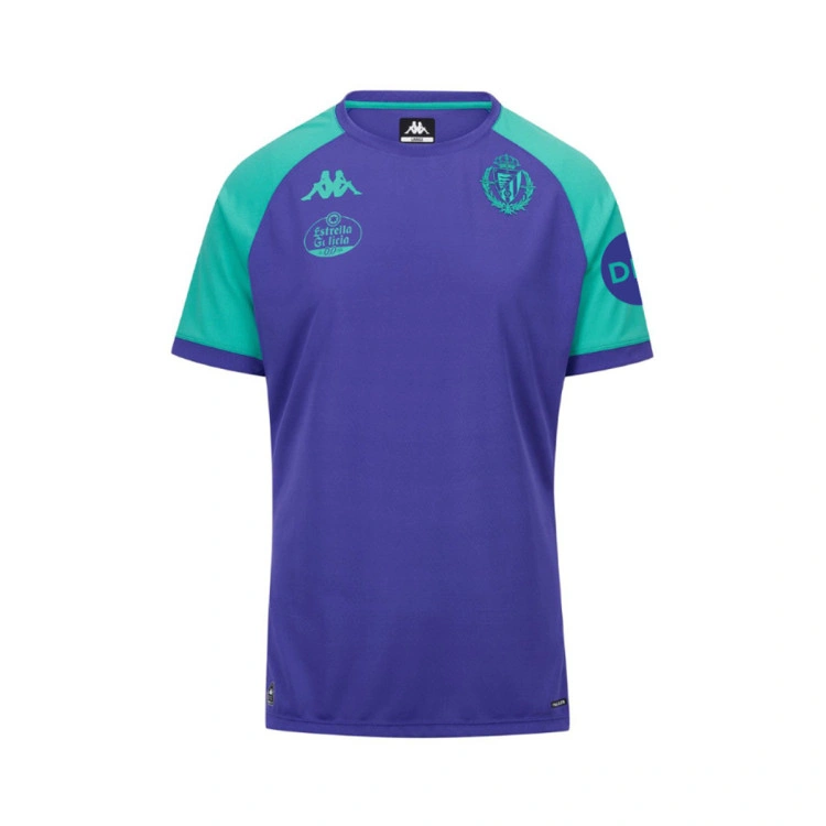 Camiseta Kappa Real Valladolid Pre-Match 2025-2026 Niño