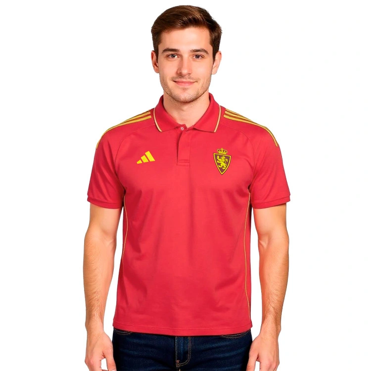 Polo adidas Real Zaragoza Paseo Jugador 25-26