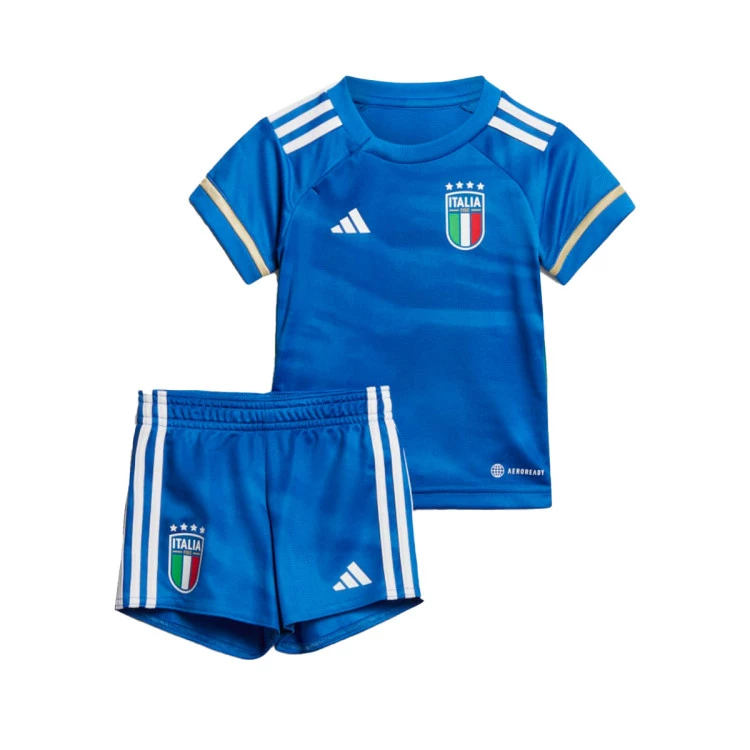 Conjunto adidas Italia Primera Equipación 2022-2023 Bebé