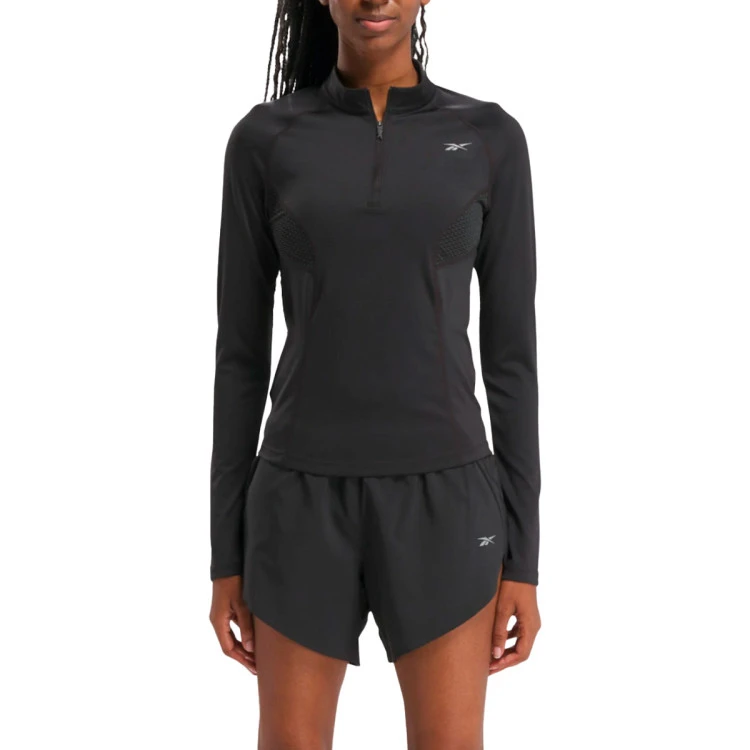 Sudadera Reebok Running 1/4 Zip Mujer