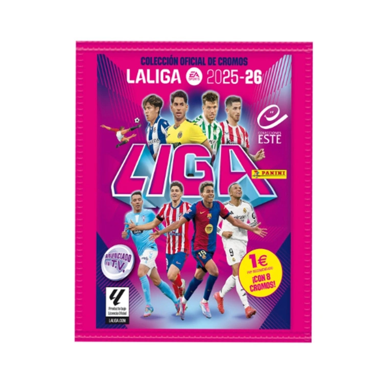 Ecoblister 8 sobres Liga Este 2025-2026