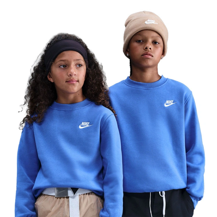 Sudadera Nike Sportswear Club Fleece Crew Niño