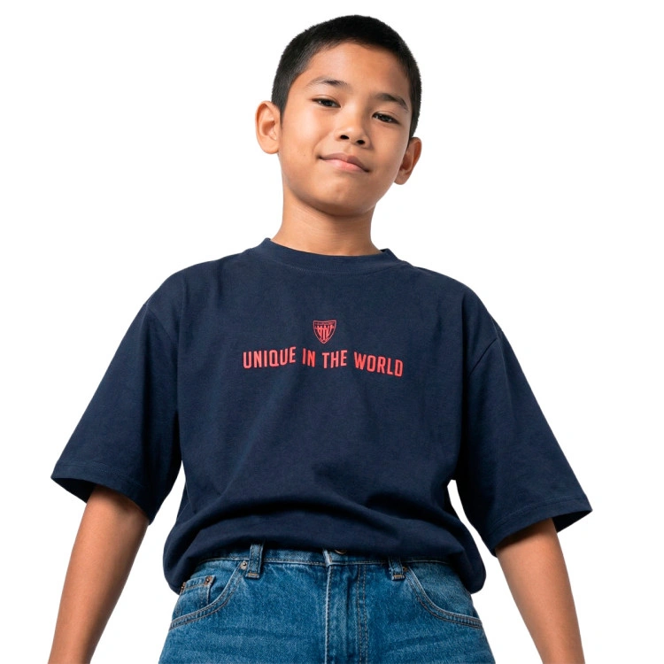 Camiseta ATH Bilbao Harrobi Escudo Niño