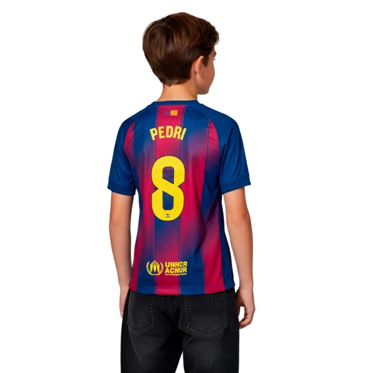 Camiseta Nike Pedri FC Barcelona Primera Equipación 2025-2026 Niño