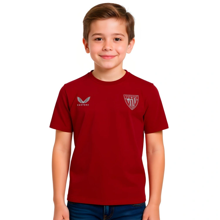 Camiseta Castore Athletic Club Bilbao Fanswear 2025-2026 Niño