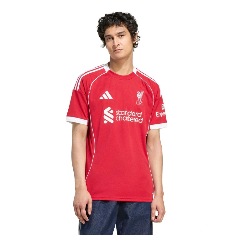 Camiseta adidas Liverpool Fc Primera Equipación 2025-2026