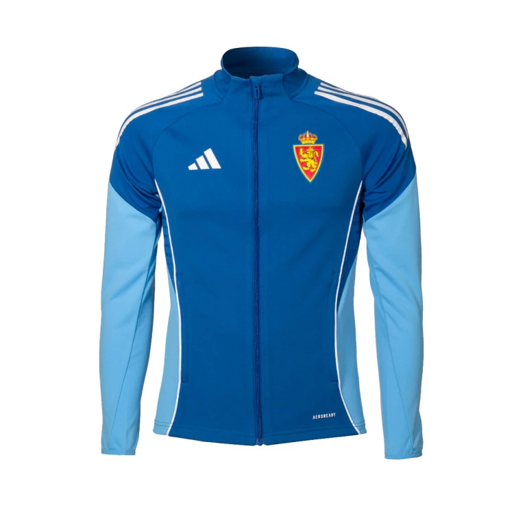 Chaqueta adidas Real Zaragoza Paseo Técnico 25-26 Niño Azul