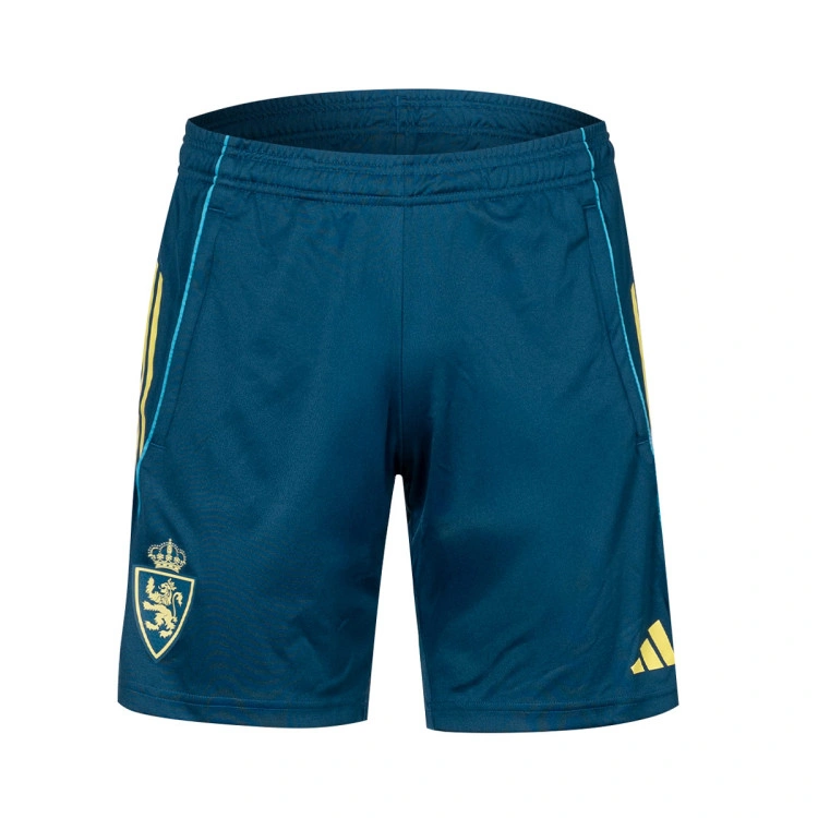 Pantalón corto adidas Real Zaragoza Entreno Jugador 25-26 Niño