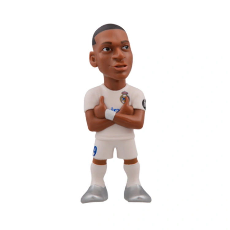 Pack 5 Minix Mbappe Vini. Bellingham. Cortois. Carvajal - Real Madrid (7 Cm)