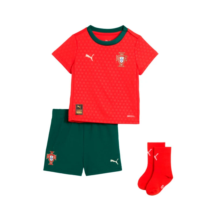 Conjunto Puma Portugal Primera Equipación 2024-2025 Niño