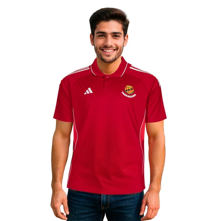 Polo adidas Gimnàstic de Tarragona Paseo Jugadores y Porteros 2025-2026