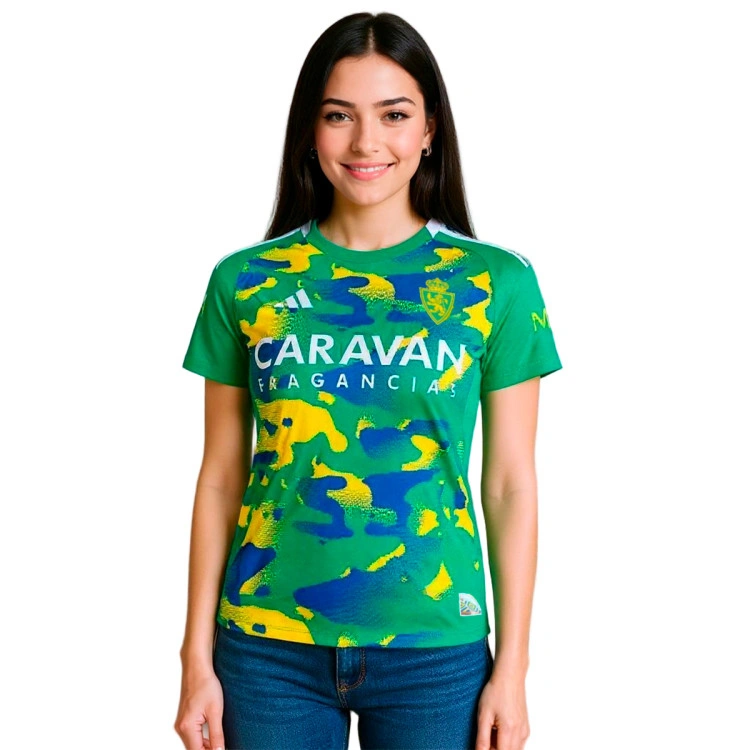 Camiseta adidas Real Zaragoza Tercera Equipación 2024-2025 Mujer